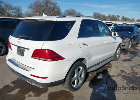 2017 Mercedes-Benz Gle 350 из США, поврежденный, VIN 4JGDA5JB2HA837233